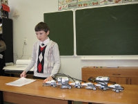Защита работ, средняя возрастная группа, номинация "Модель", 2011 год